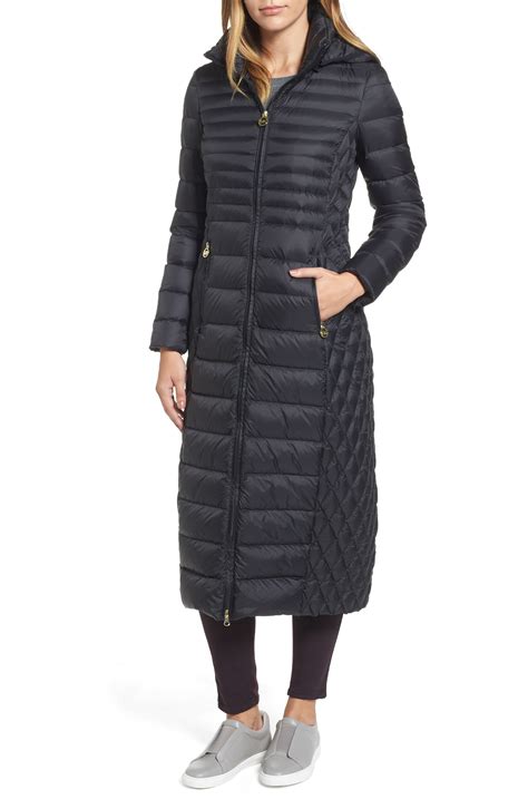 michael kors puffer long jacket